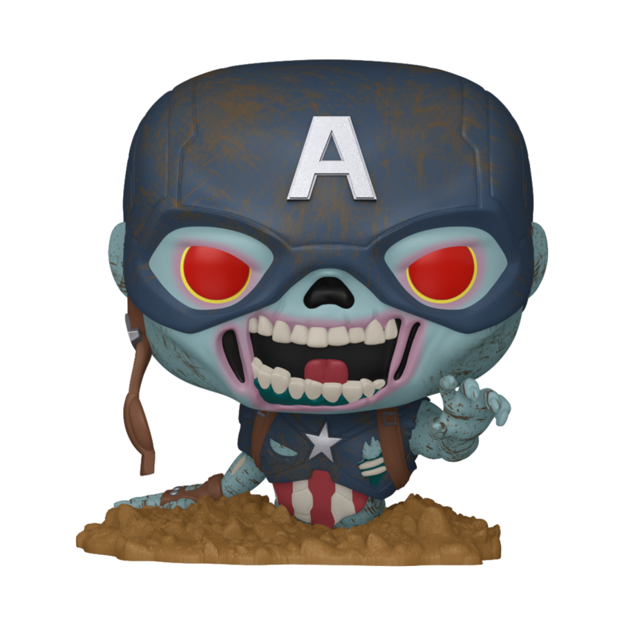 Marvel: Zombies - Zombie Captain America (Pop! Vinyl)