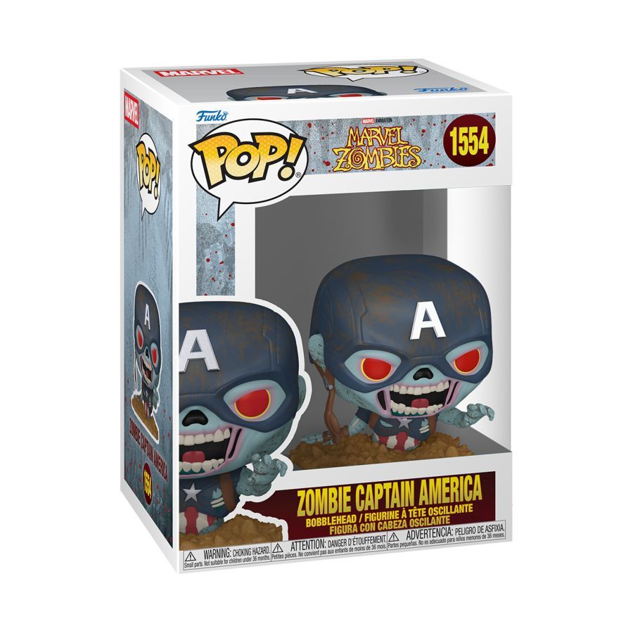 Marvel: Zombies - Zombie Captain America (Pop! Vinyl)