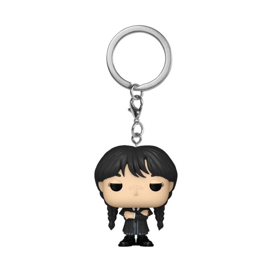 Wednesday (TV) - Wednesday Addams (Coat) Keychain (Pop! Vinyl)