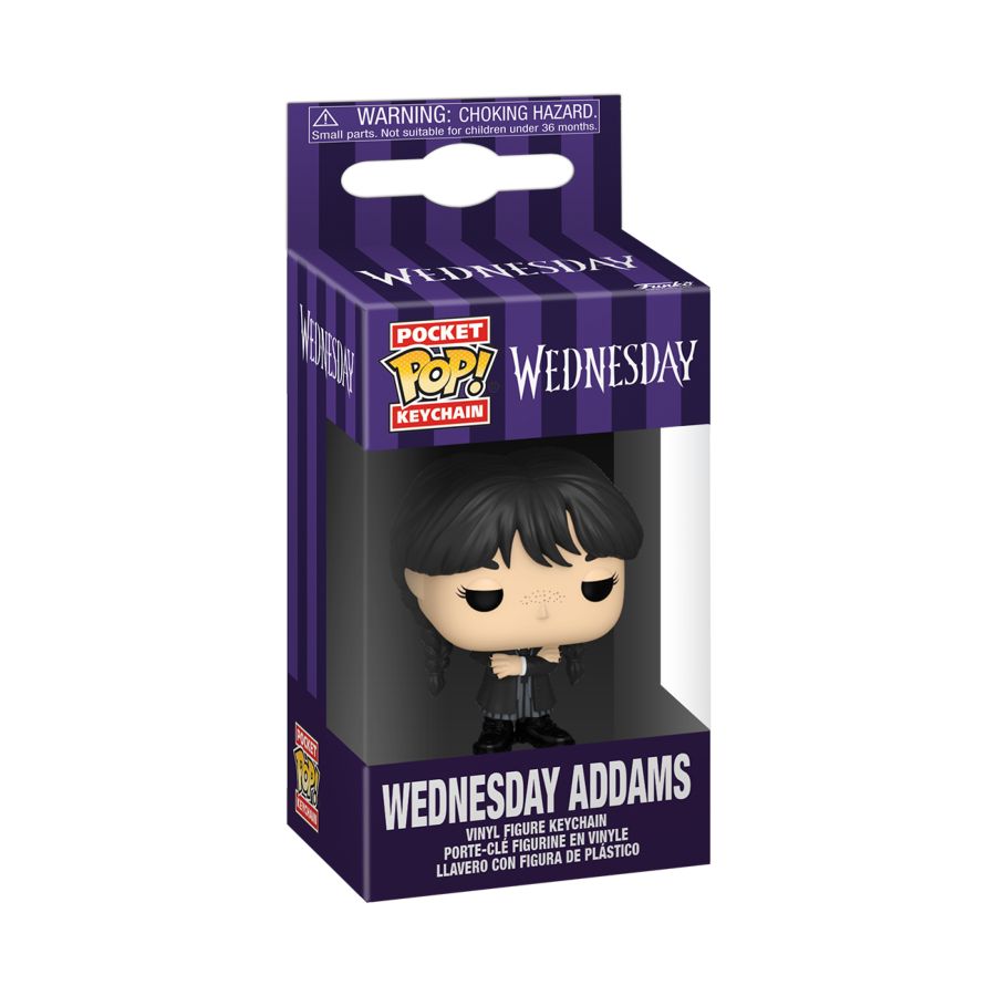 Wednesday (TV) - Wednesday Addams (Coat) Keychain (Pop! Vinyl)