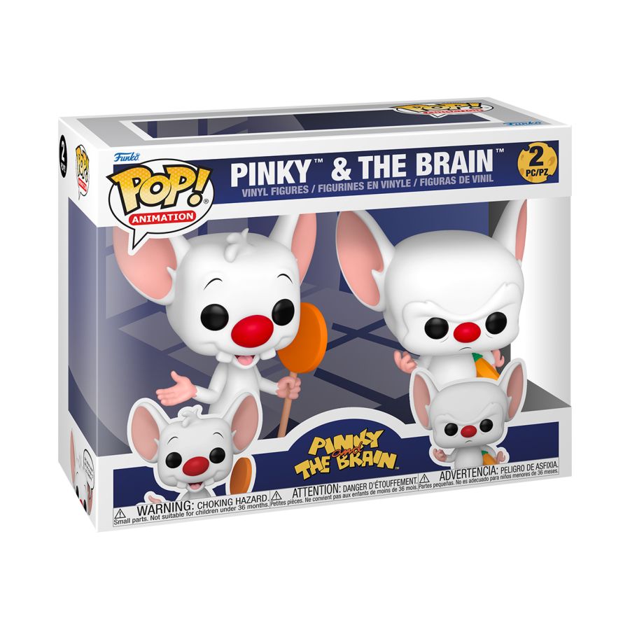 Animaniacs - Pinky And The Brain 2-Pack (Pop! Vinyl)