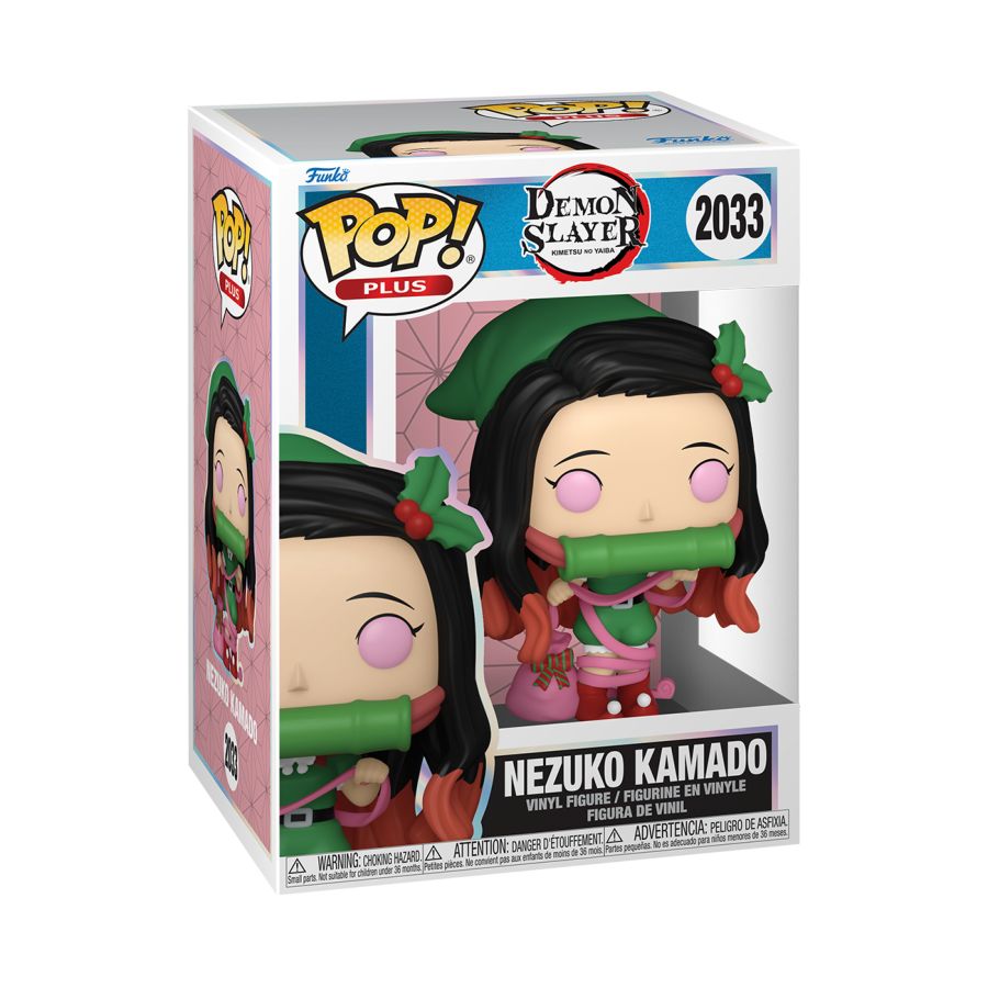 Demon Slayer - Nezuko Kamado (Holiday) Pop! Plus (Pop! Vinyl)