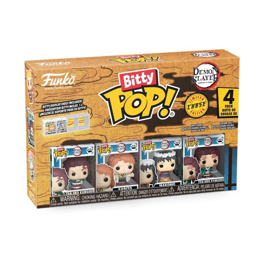 Demon Slayer - Tanjiro Bitty 4-Pack (Pop! Vinyl)