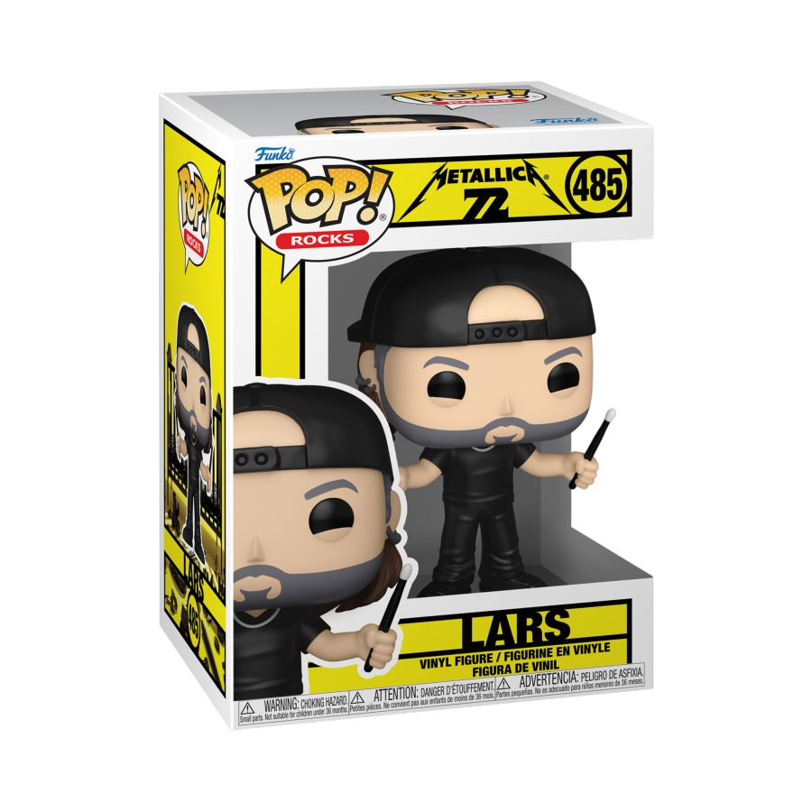 Metallica - Lars 72 Seasons (Pop! Vinyl)
