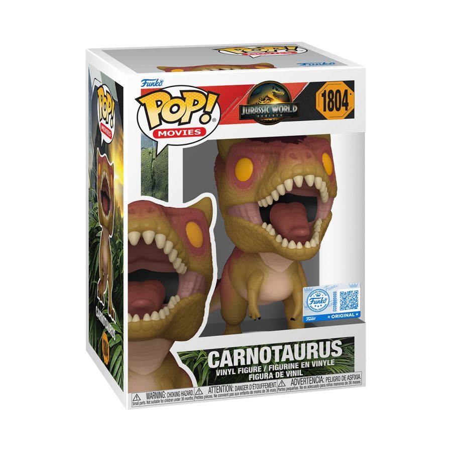Jurassic World (2025) – Carnotaurus (Pop! Vinyl)