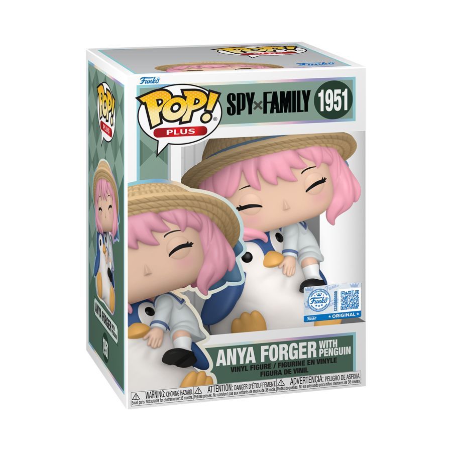 Spy x Family – Anya Forger with Penguin (Pop! Plus)