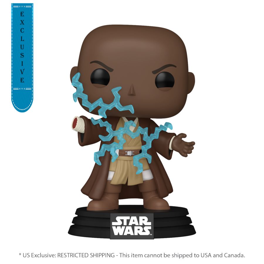 Star Wars: Revenge Of The Sith - Mace Windu Electricity Glow (Pop! Vinyl)