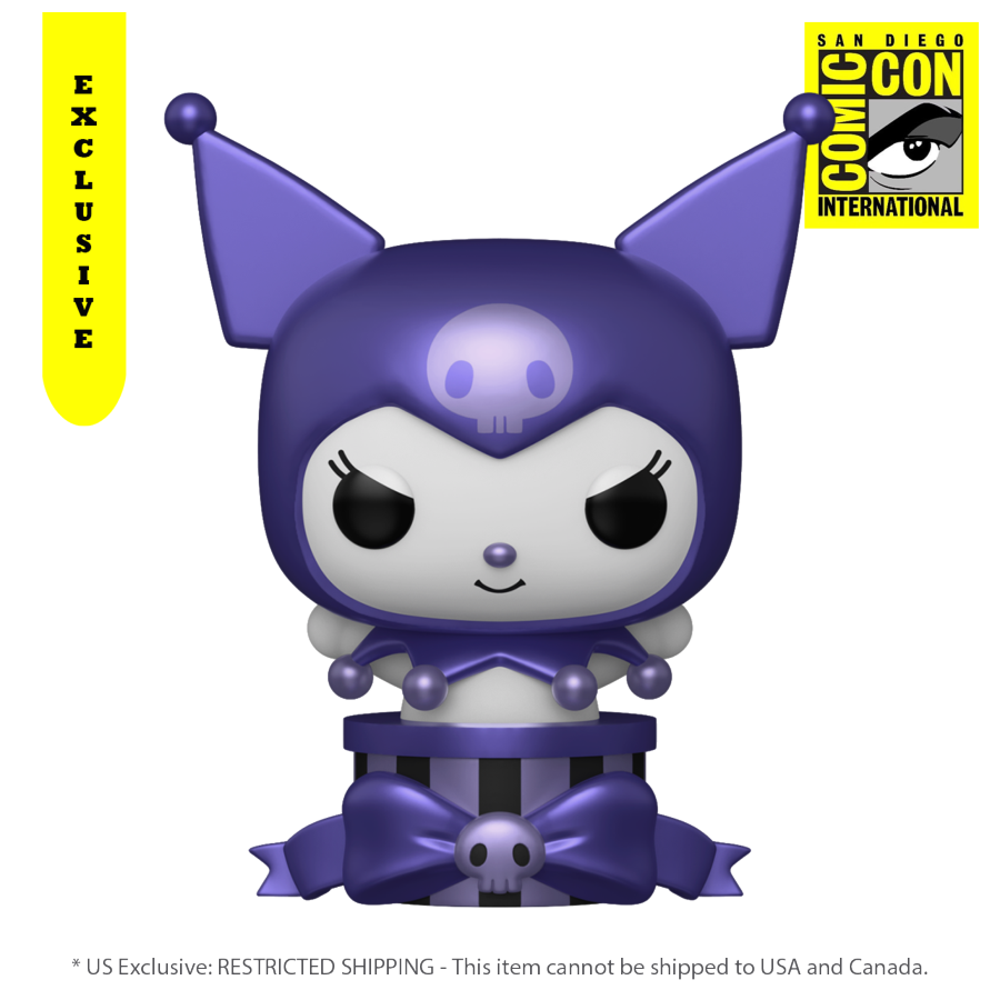 Hello Kitty - Kuromi Purple Metallic SDCC 2025 (Pop! Vinyl)