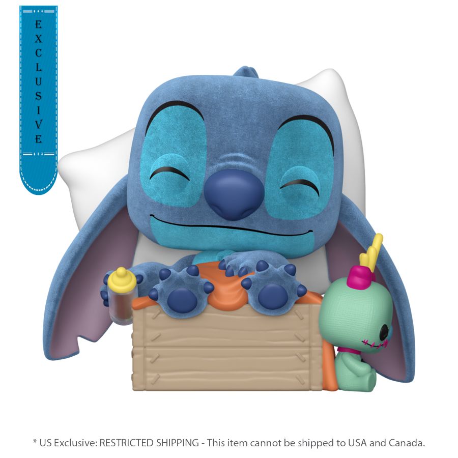 Lilo And Stitch - Sleeping Stitch In Box Flocked (Pop! Vinyl)