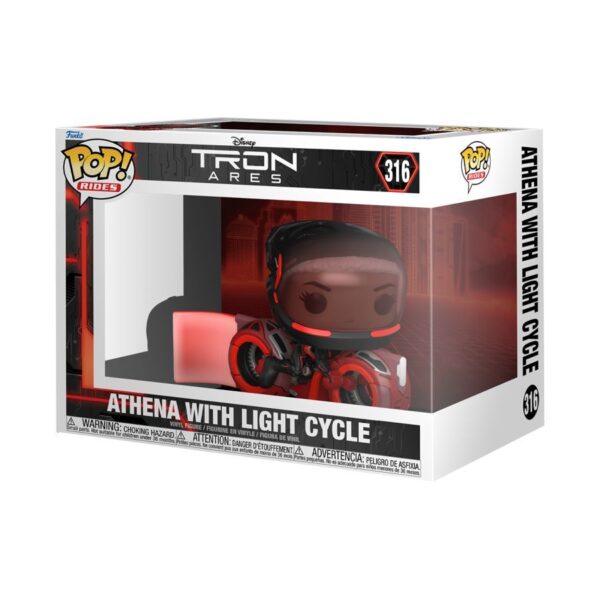 Tron: Ares - Athena With Light Cycle Pop! Ride (Pop! Vinyl)