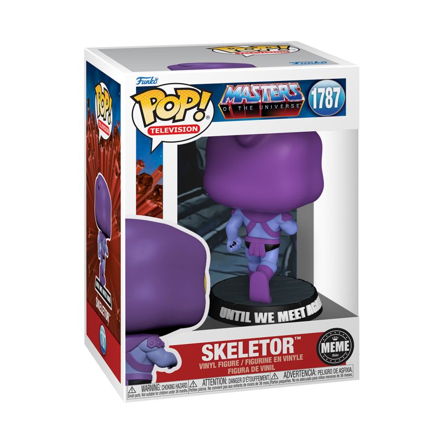 Masters Of The Universe - Skeletor "Until We Meet Again" (Pop! Sayings)