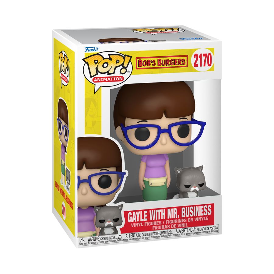 Bob's Burgers - Gayle With Mr. Bus (Pop! Vinyl)