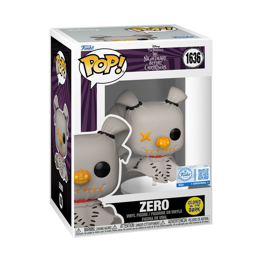 The Nightmare Before Christmas – Zero Patchwork Glow (Pop! Vinyl)