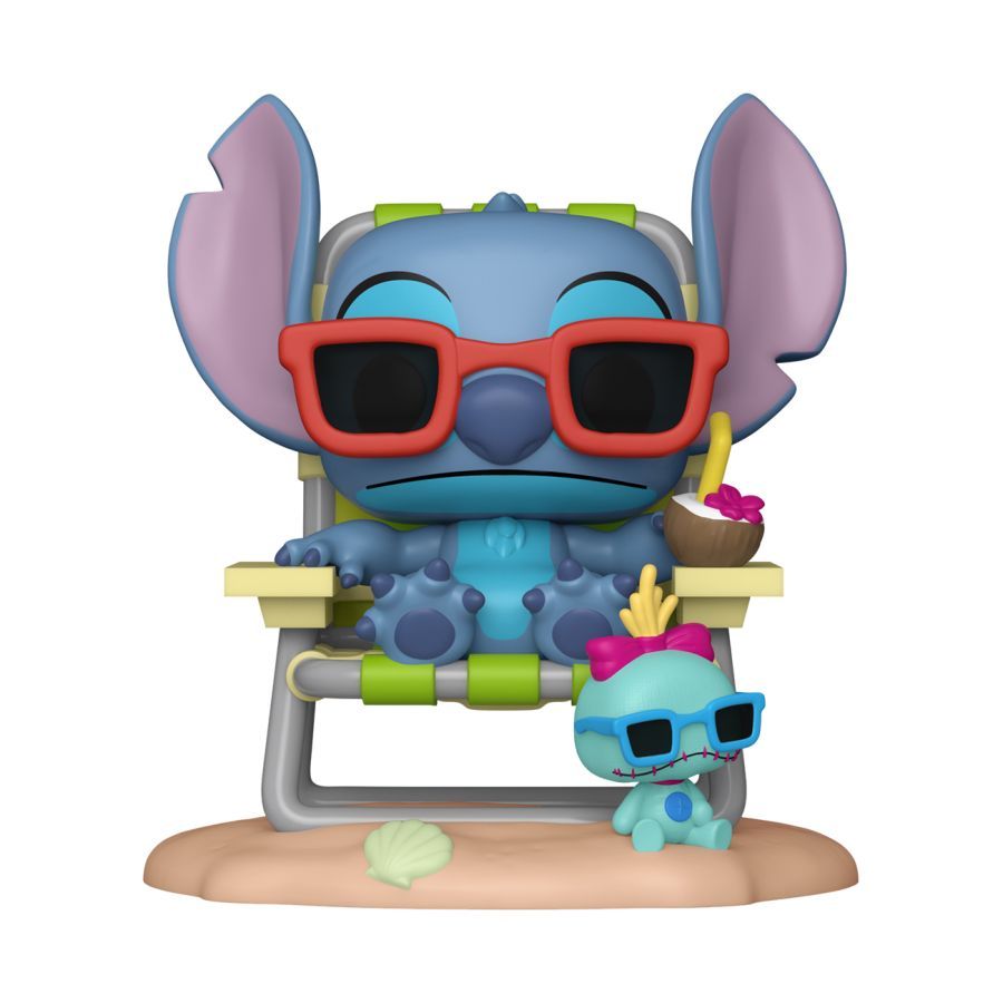 Lilo & Stitch – Stitch in Sunlounger  (Pop! Premium)
