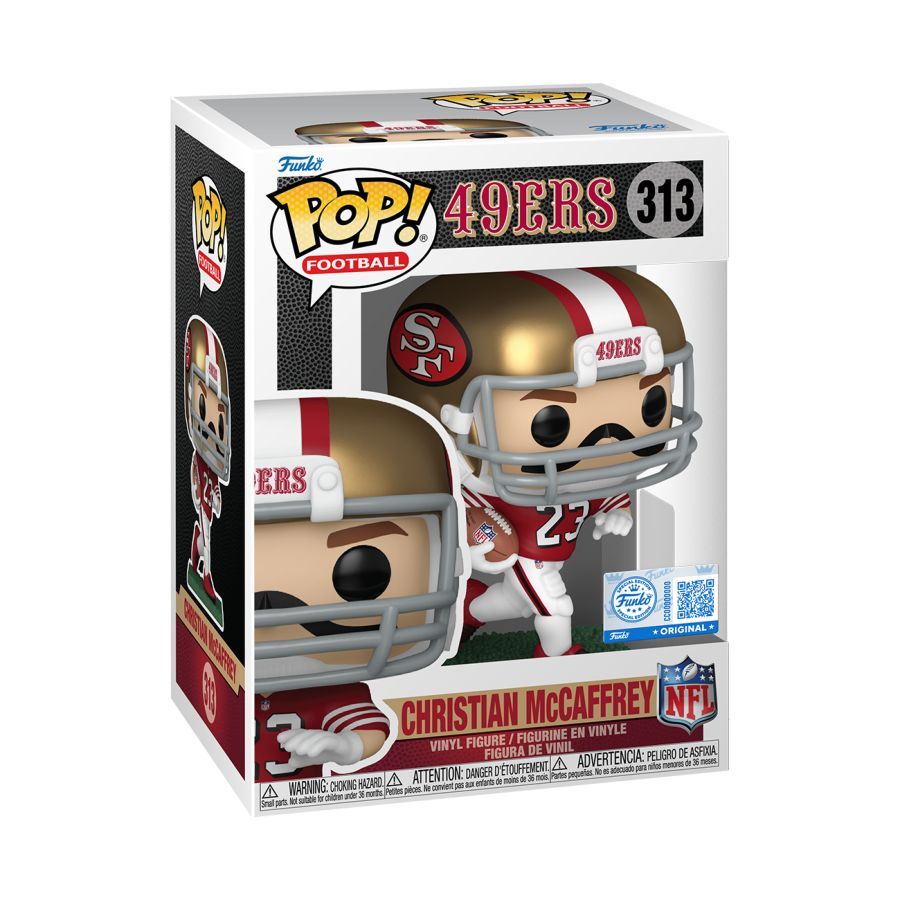 NFL: 49ers – Christian McCaffrey Throwback (Pop! Vinyl)