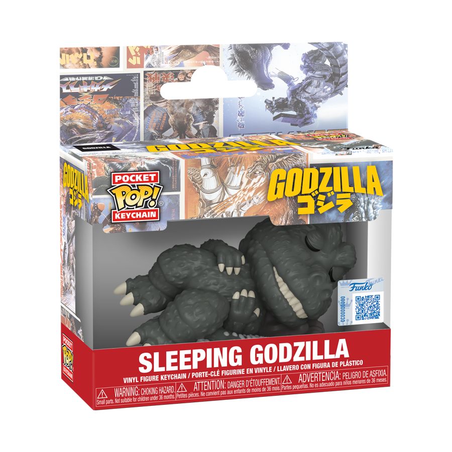 Godzilla - Godzilla Sleeping Keychain (Pop! Vinyl)