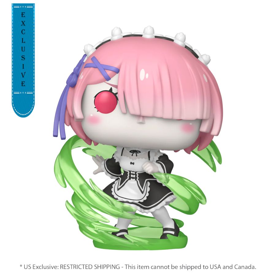 Re:Zero - Starting Life In Another World - Ram Wind Magic Glow (Pop! Vinyl)