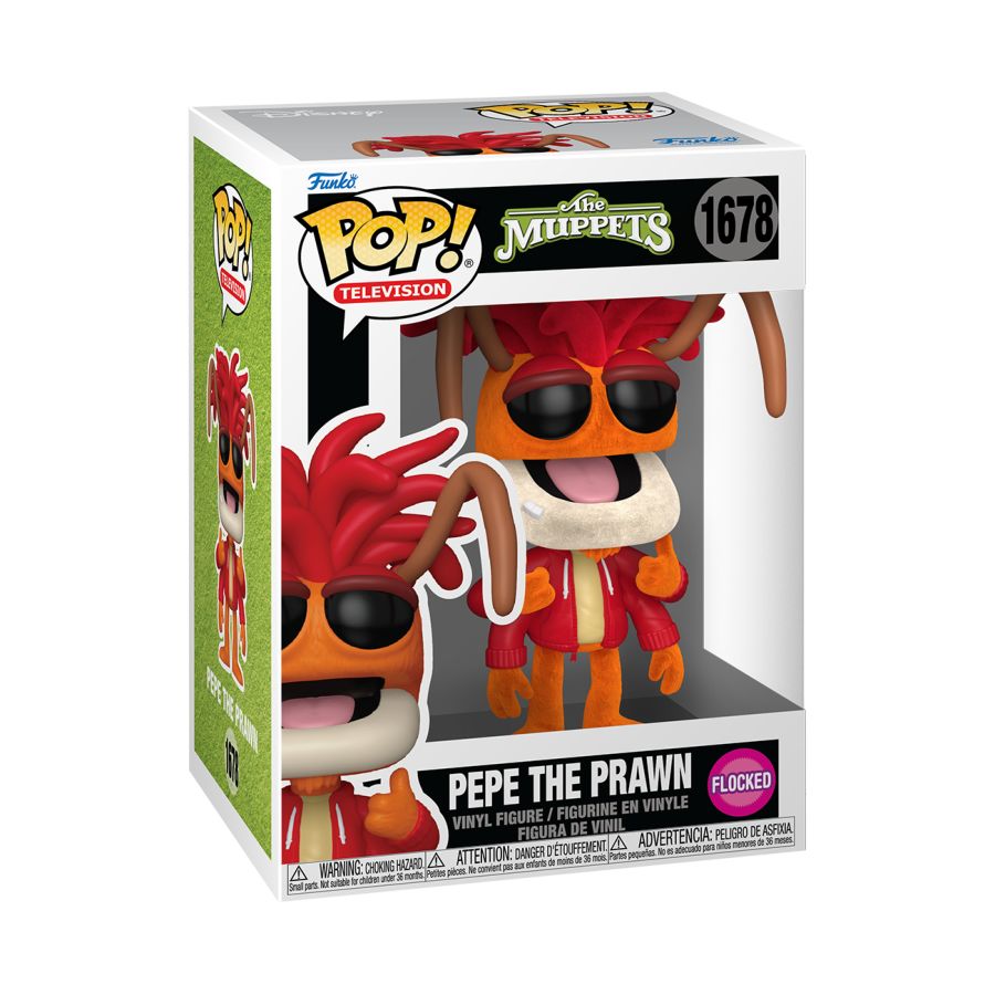 Muppets - Pepe The Prawn Flocked (Pop! Vinyl)