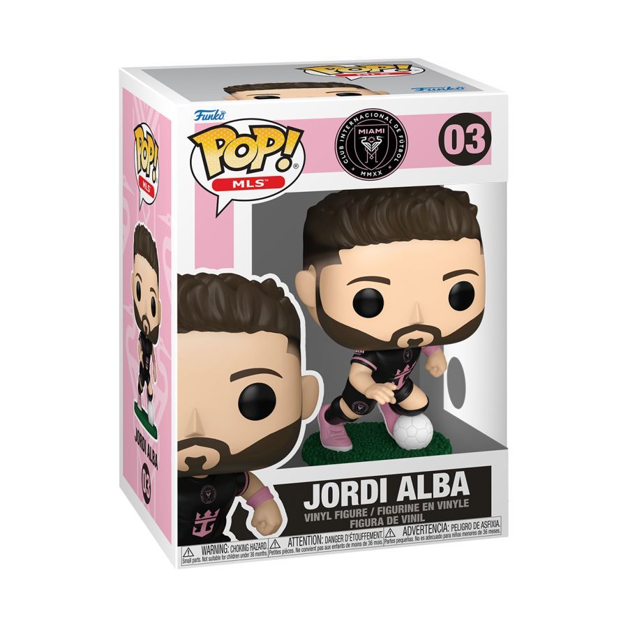 MLS: Inter Miami - Jordi Alba Away (Pop! Vinyl)