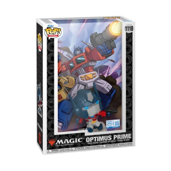 Transformers X Magic: The Gathering - Optimus Prime Pop! Cover (Pop! Vinyl)