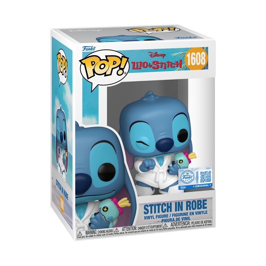 Lilo & Stitch – Stitch in Robe (Pop! Vinyl)