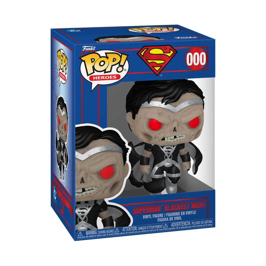 DC Comics: Shield Through The Ages - Superman Blackest Night (Pop! Vinyl)