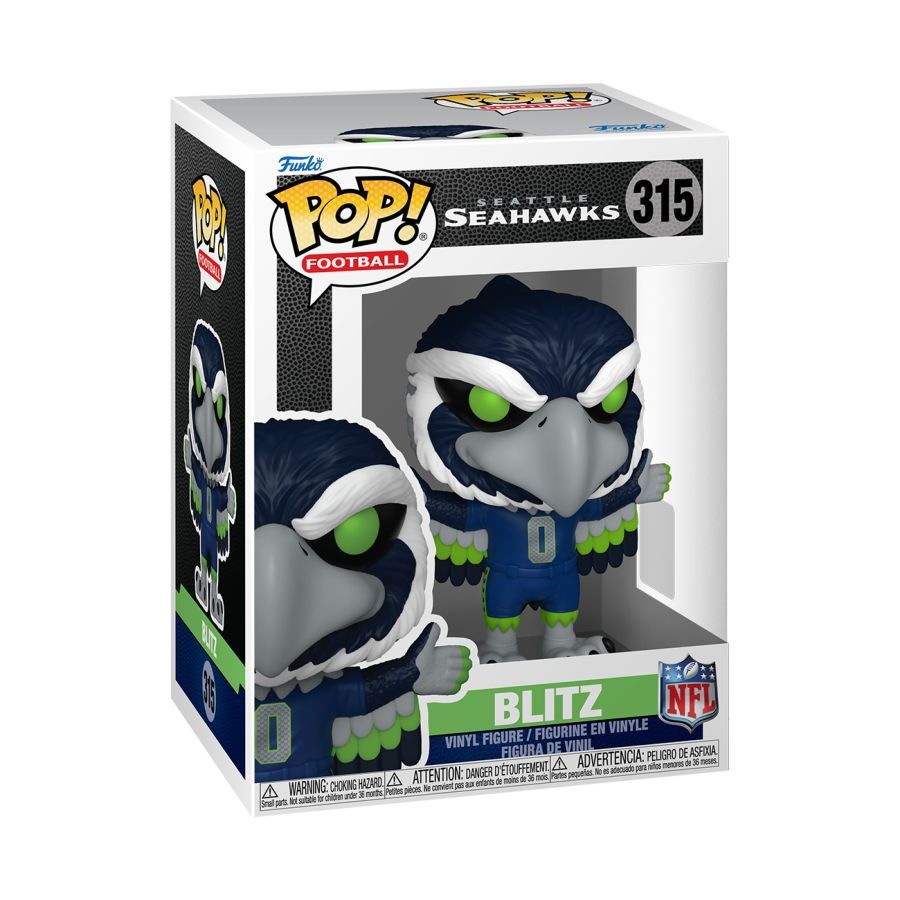 NFL: Mascots – Seattle Seahawks Blitz (Pop! Vinyl)