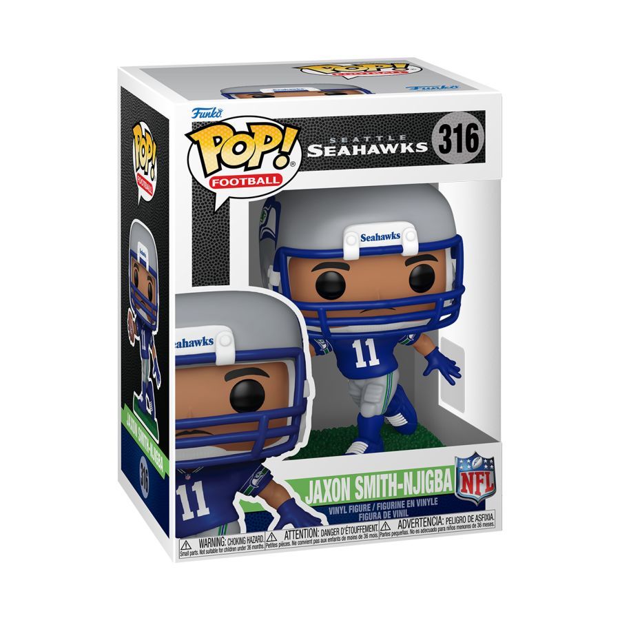 NFL: Seahawks – Jaxon Smith-Njigba (Pop! Vinyl)