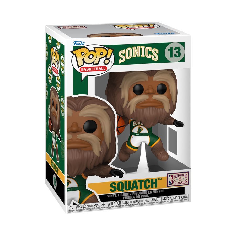 NBA: Mascots – Seattle Sasquatch (Pop! Vinyl)