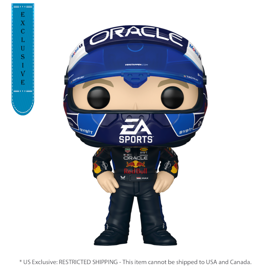 Formula 1 - Max Verstappen With USA Helmet (Pop! Vinyl)
