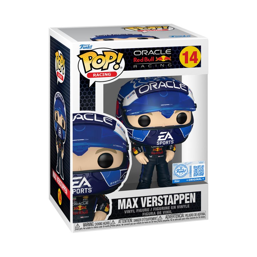 Formula 1 - Max Verstappen With USA Helmet (Pop! Vinyl)