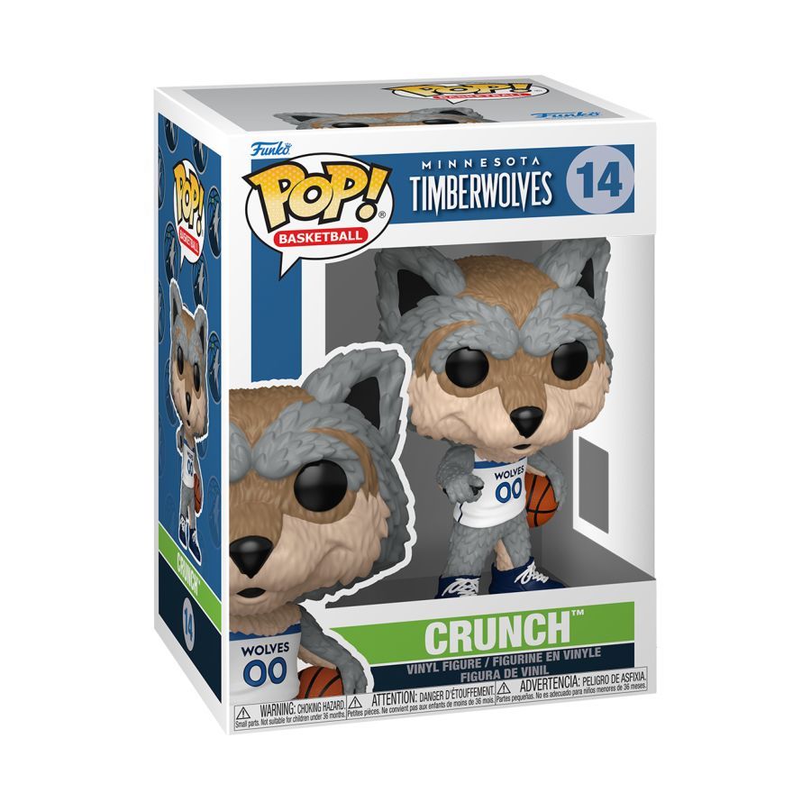 NBA: Mascots – Minnesota Crunch the Wolf (Pop! Vinyl)