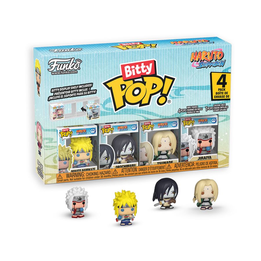 Naruto – Team 2 Bitty Pop! 4-Pack (Pop! Vinyl)
