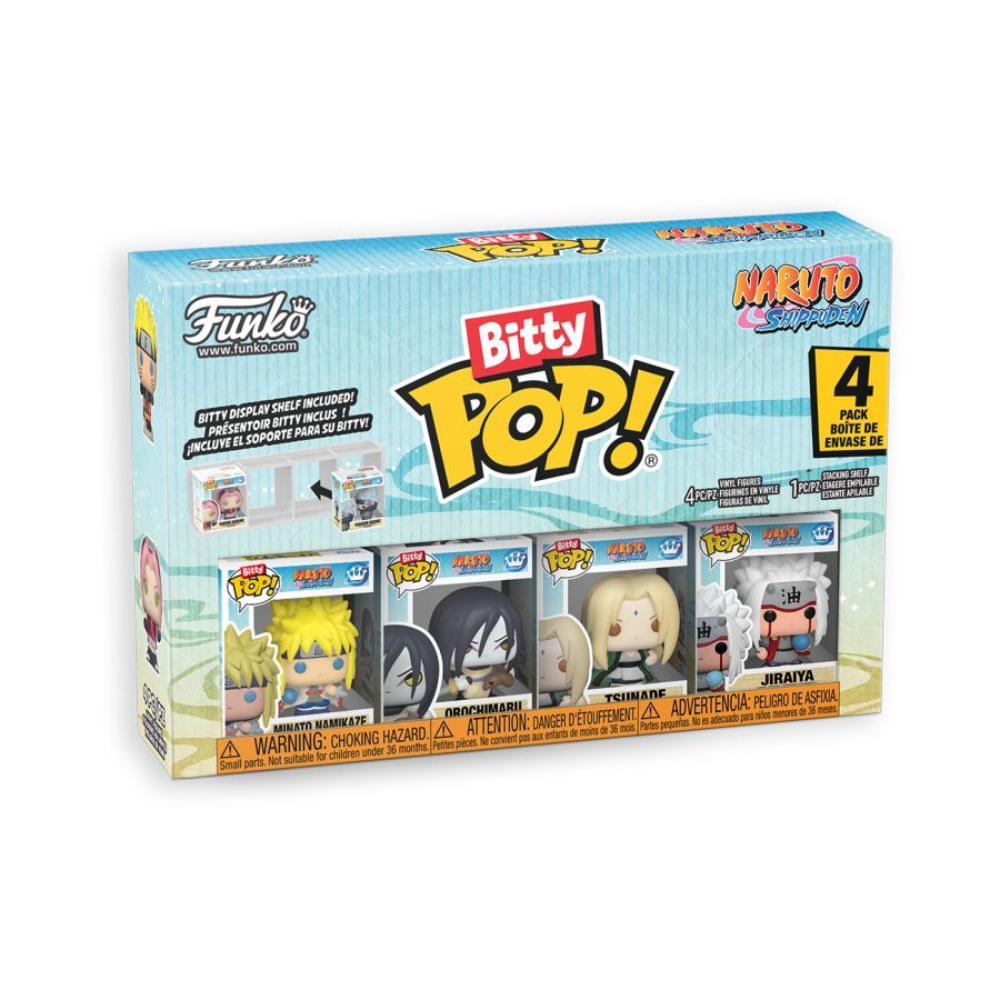 Naruto – Team 2 Bitty Pop! 4-Pack (Pop! Vinyl)