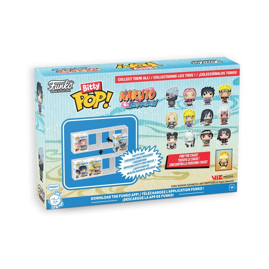 Naruto – Team 2 Bitty Pop! 4-Pack (Pop! Vinyl)