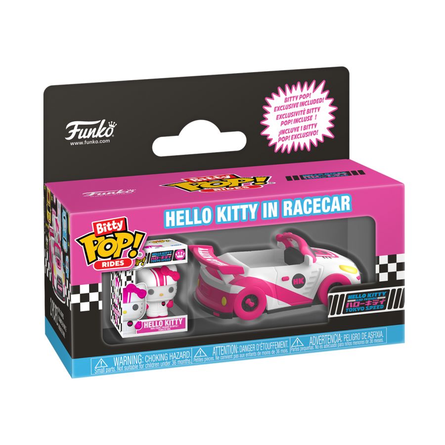 Hello Kitty - Hello Kitty With Racecar Bitty (Pop! Ride)