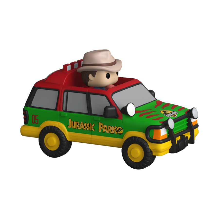 Jurassic Park - Alan Grant With Jurassic SUV Bitty (Pop! Ride)