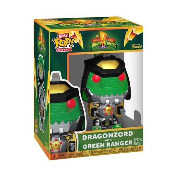 Power Rangers - Green Ranger With Megazord Bitty (Pop! Bot)