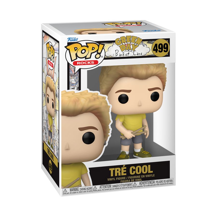 Green Day - Tre Cool Basket Case (Pop! Vinyl)