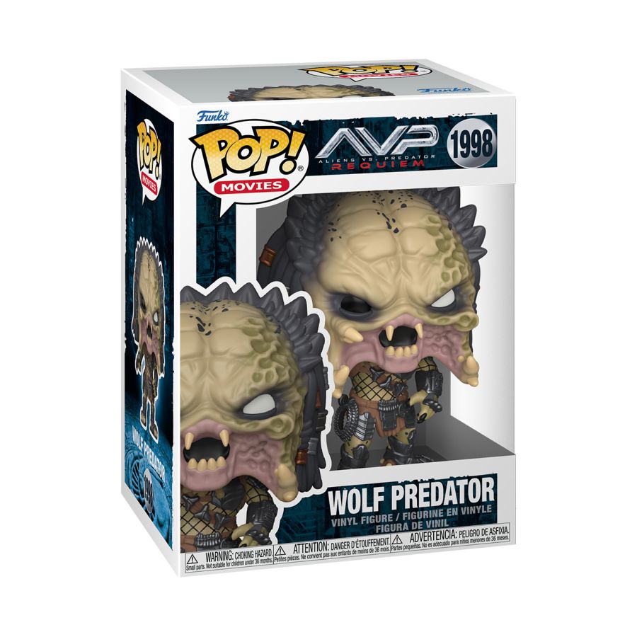 Alien Vs Predator: Requiem - Wolf Predator (Pop! Vinyl)