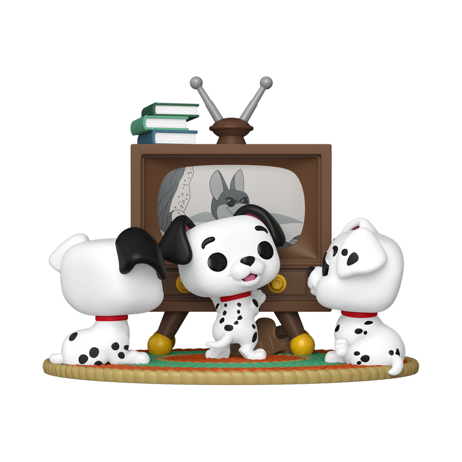 101 Dalmatians (1961) - Rolly Patch And Lucky With TV Pop! Moment (Pop! Vinyl)