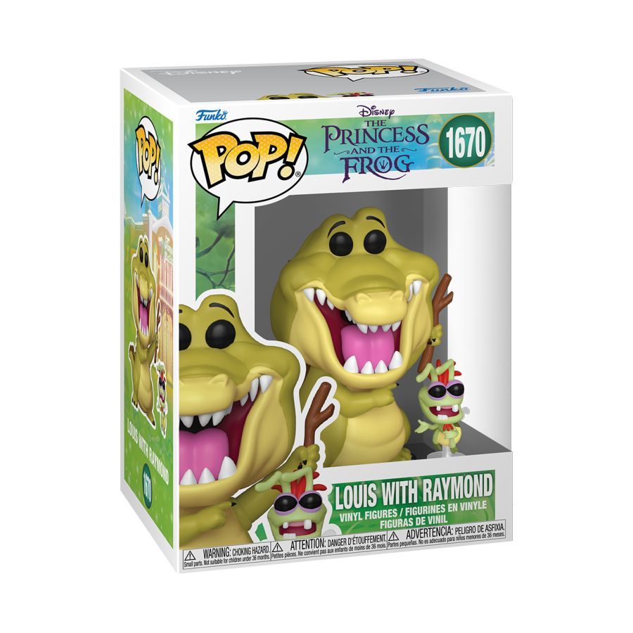 The Princess and The Frog – Louis with Raymond (Pop! Vinyl)