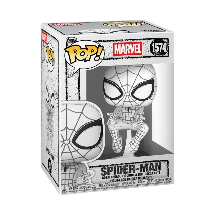 Marvel: Sketched - Spider-Man (Pop! Vinyl)