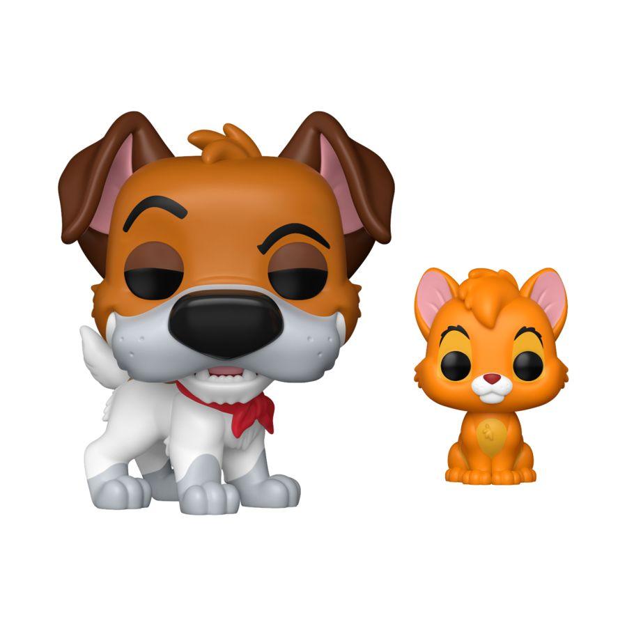 Oliver and Company (1988) – Dodger with Oliver with Chase (Pop! Vinyl)
