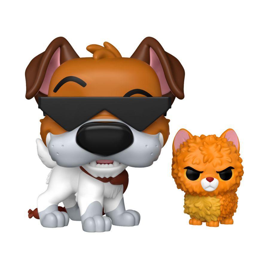 Oliver and Company (1988) – Dodger with Oliver with Chase (Pop! Vinyl)