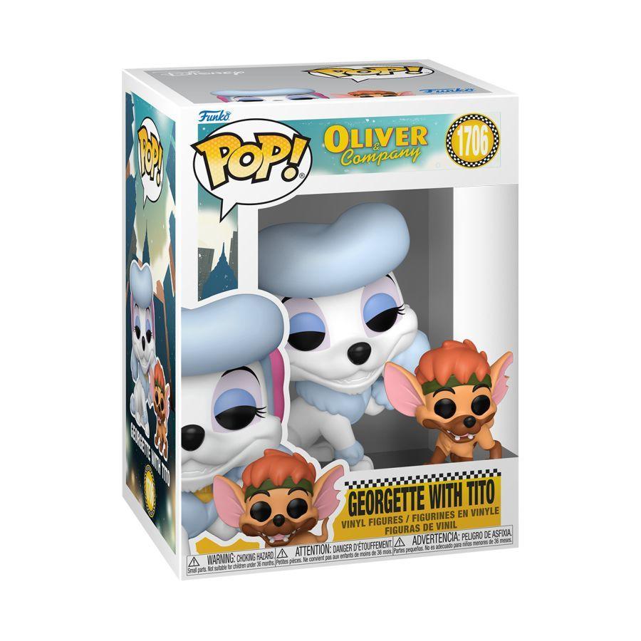 Oliver and Company (1988) – Georgette with Tito (Pop! Vinyl)