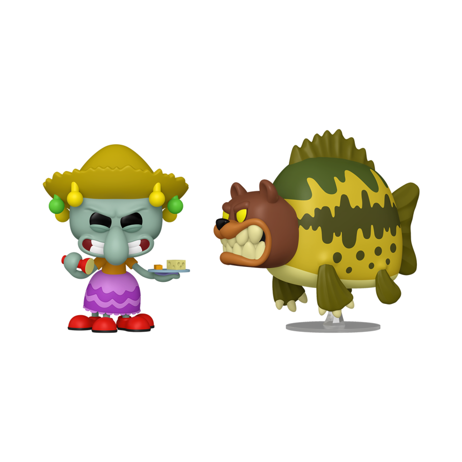 Spongebob - Squidward And Sea Bear 2-Pack (Pop! Vinyl)