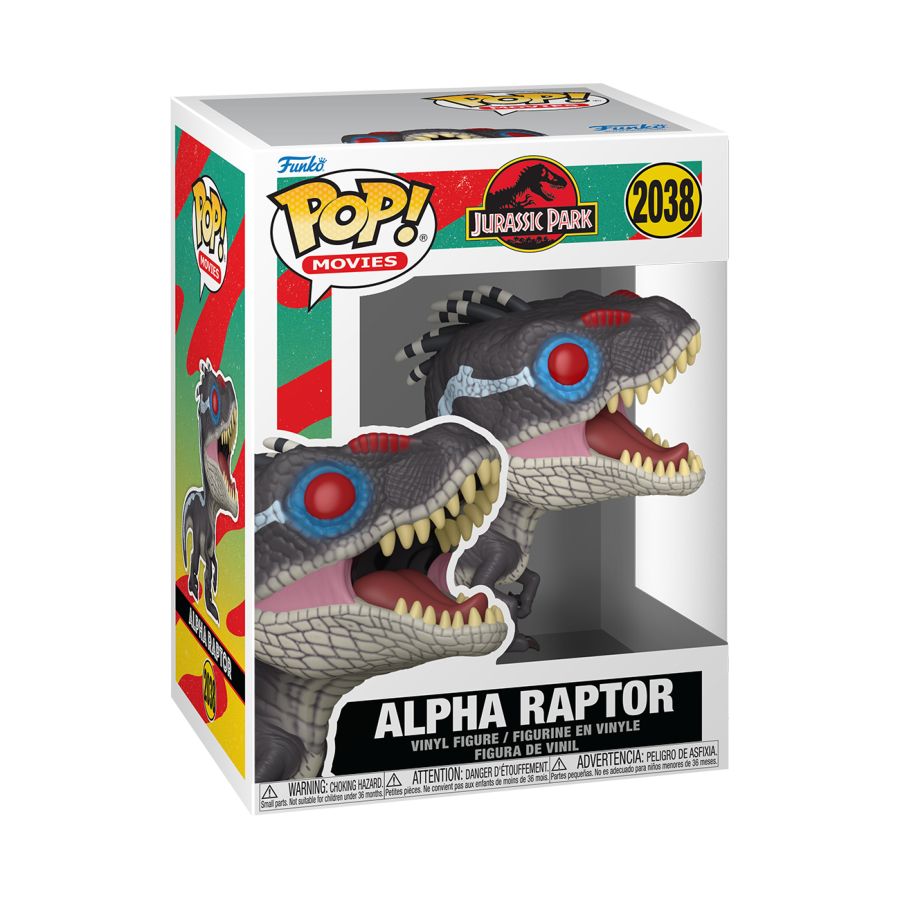 Jurassic Park - Alpha Raptor (Pop! Vinyl)