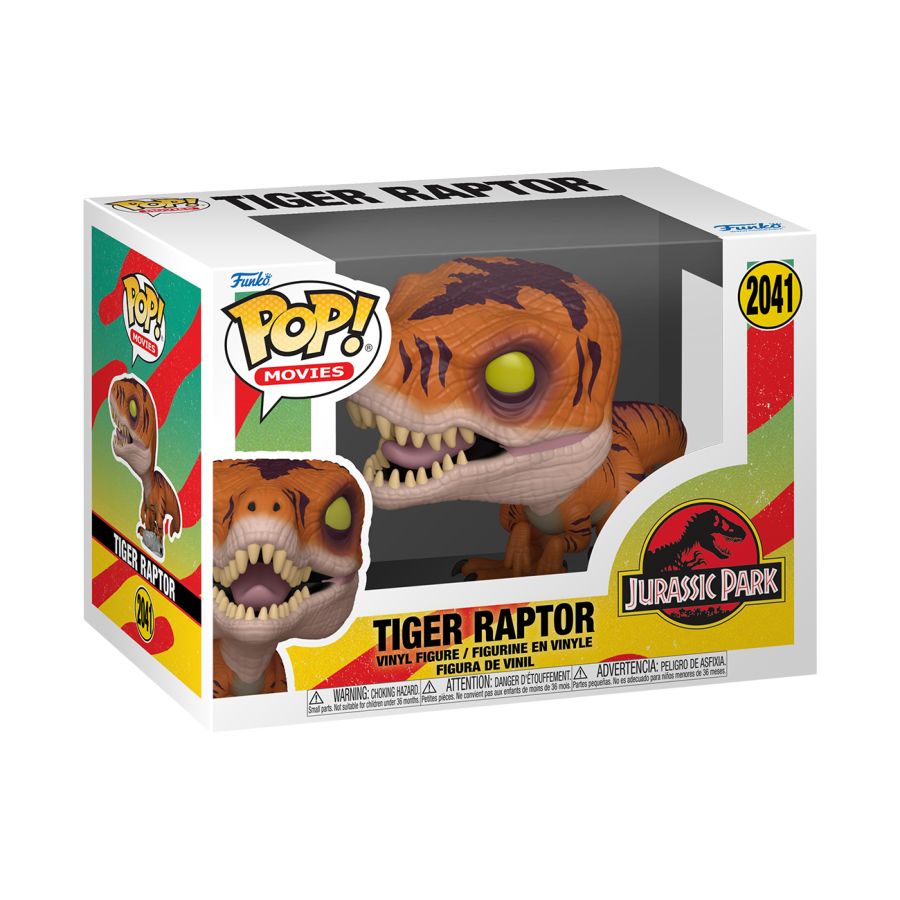 Jurassic Park - Tiger Raptor (Pop! Vinyl)