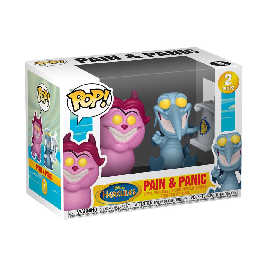 Hercules (1997) - Panic And Pain 2-Pack (Pop! Vinyl)